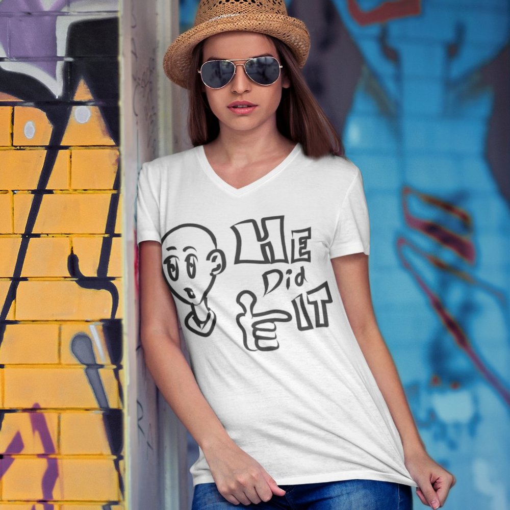 He Did It T-Shirt